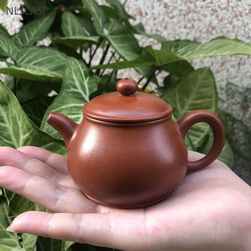 Tradition Zhu Mud Zisha Teaware Chinese Yixing Purple Clay Tea Pot Household Filter Teapot Gifts Customized Beauty Tea Infuser
