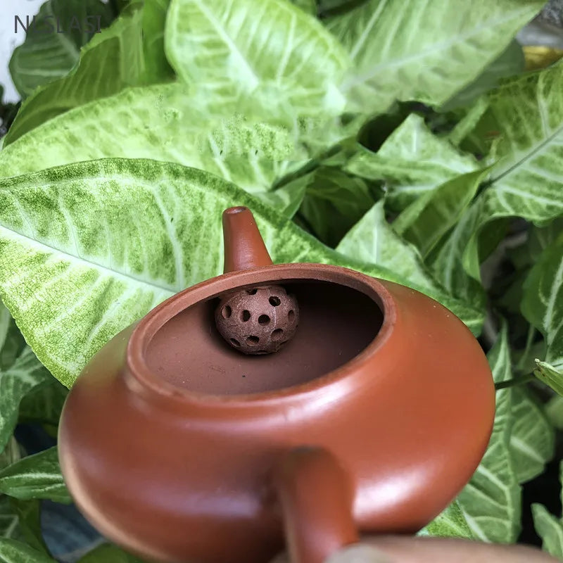 Tradition Zhu Mud Zisha Teaware Chinese Yixing Purple Clay Tea Pot Household Filter Teapot Gifts Customized Beauty Tea Infuser