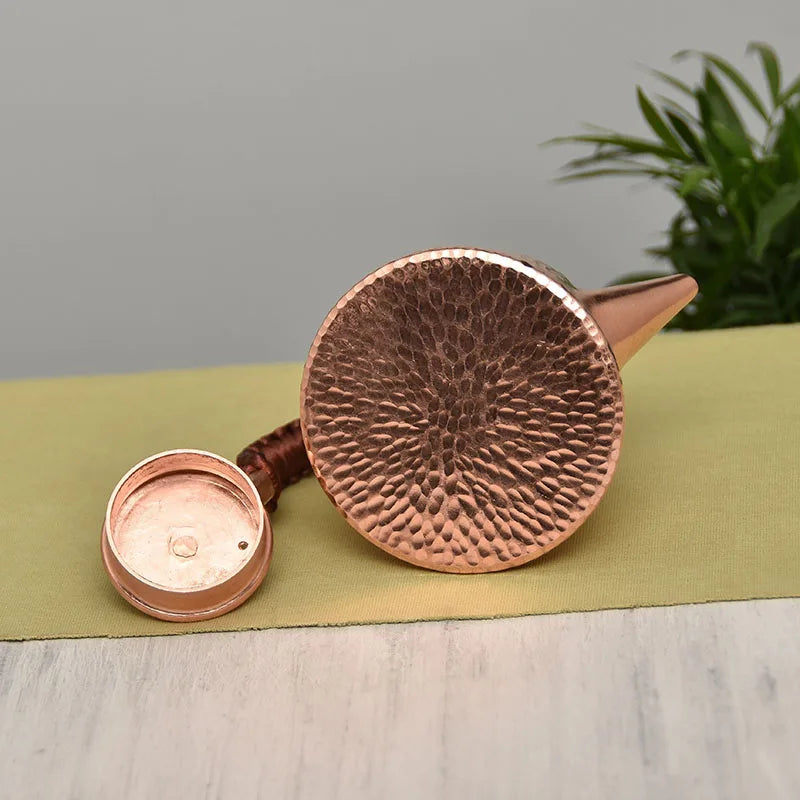 Vintage Tea Kettle Japanese Copper Teapot Small Whter Pot Oolong Puer Tea Services Chinese Yixing Teapot Kung Fu Teapots 200ML