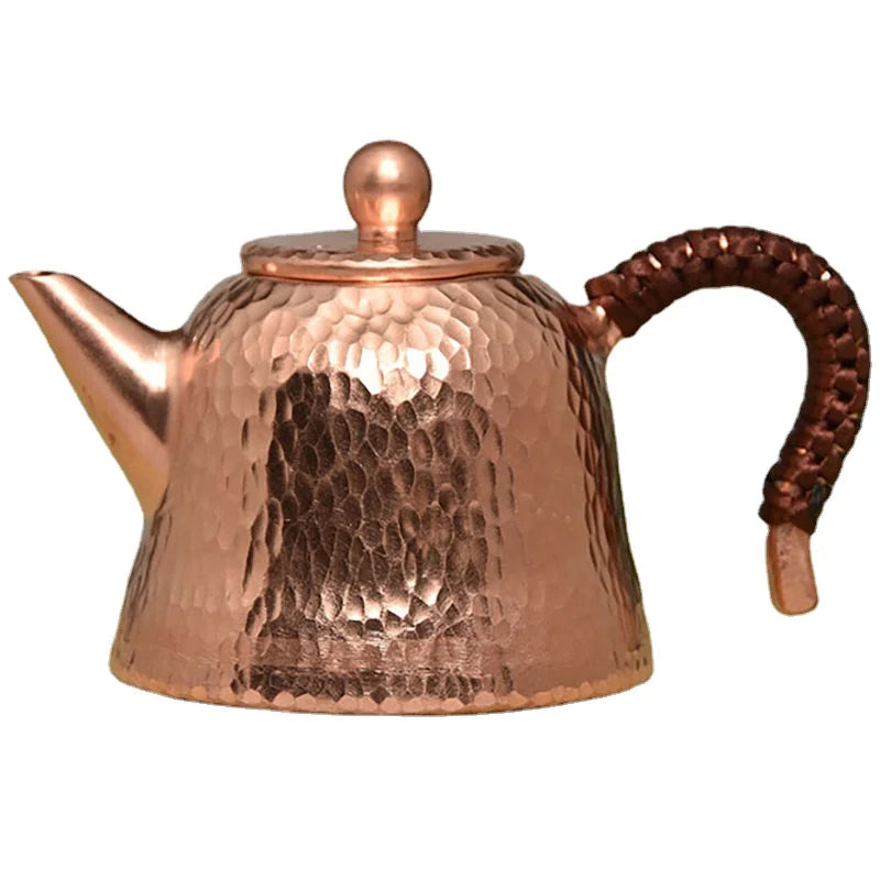 Vintage Tea Kettle Japanese Copper Teapot Small Whter Pot Oolong Puer Tea Services Chinese Yixing Teapot Kung Fu Teapots 200ML
