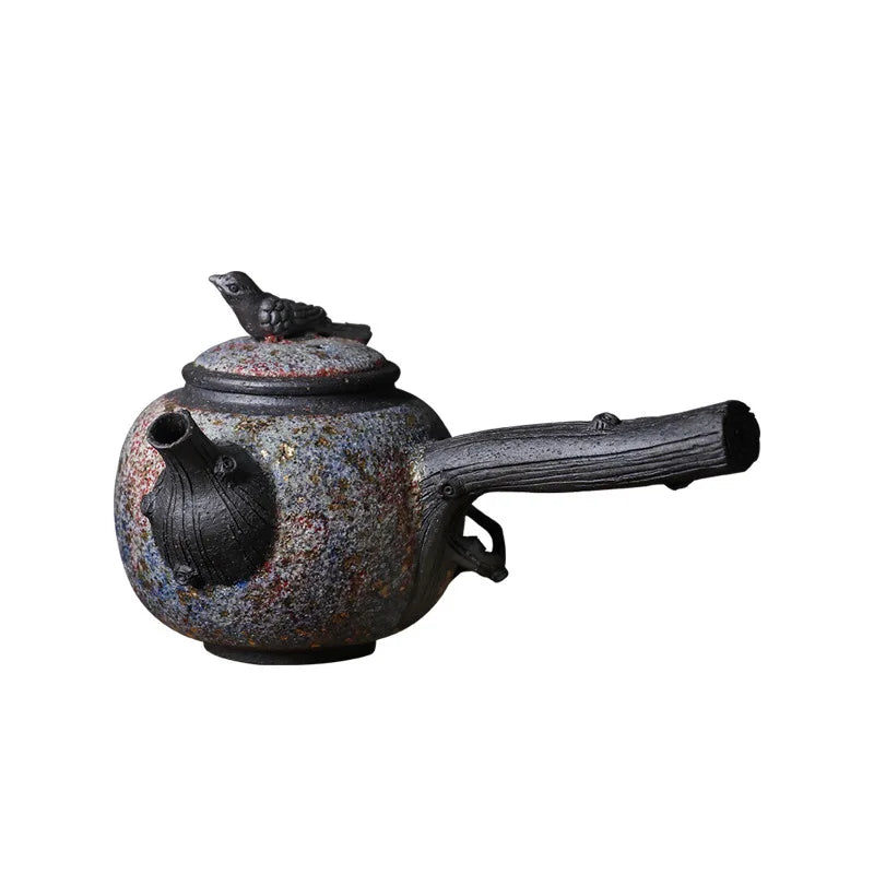 Xishangxiu Pot Rock Mine Teapot Teapot Stoneware Side Handle Pot Single Teapot Japanese Style Kung Fu Tea Set