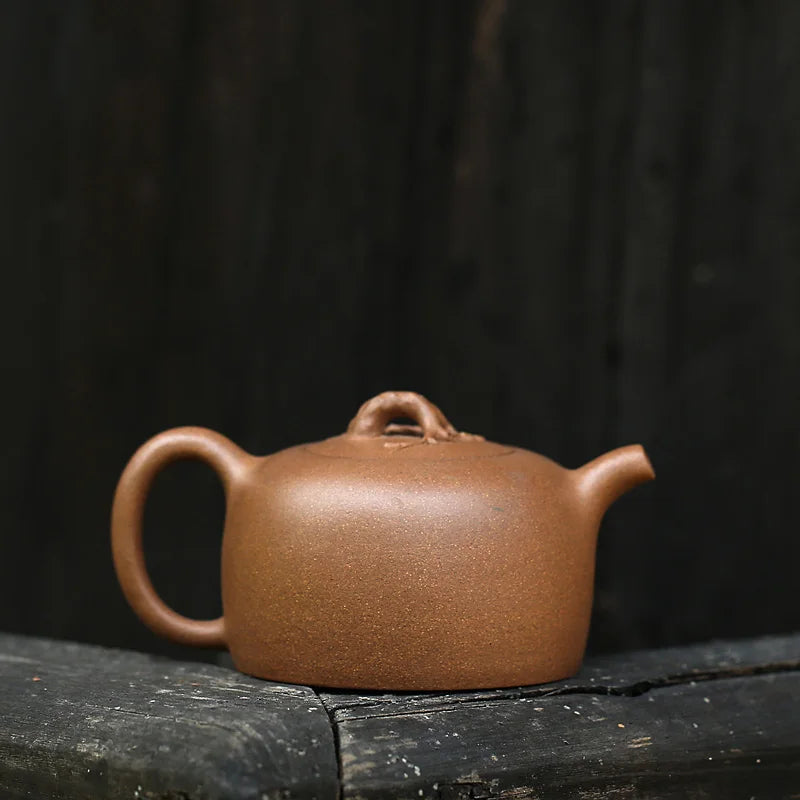 Yishuitang Yixing purple clay teapot pure manual duanni Aomei teapot manual Decal Kungfu Teapot Tea Set