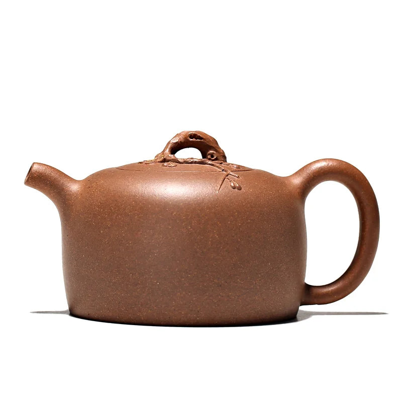 Yishuitang Yixing purple clay teapot pure manual duanni Aomei teapot manual Decal Kungfu Teapot Tea Set