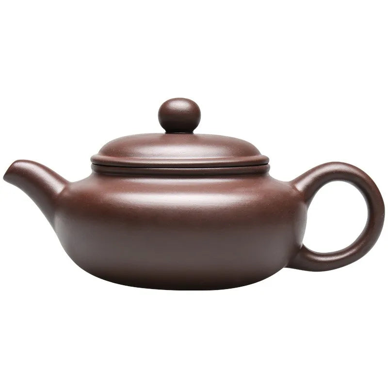 Yixing Black Clay Teapot Ball Hole Filter Kettle Archaize Tea Pot Drink Puer Tea Ceremony Supplies Teaware Drinkware Set400ML