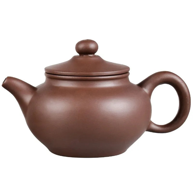 Yixing Black Clay Teapot Ball Hole Filter Kettle Archaize Tea Pot Drink Puer Tea Ceremony Supplies Teaware Drinkware Set 250ML