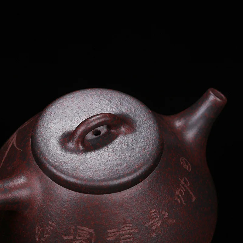 Yixing-Original Ore Purple Clay Tea Set, Wood Burning, Ziye Stone Scoop, Teapot,Drinkware,Zisha Pot, Green Tea,Dark Tea
