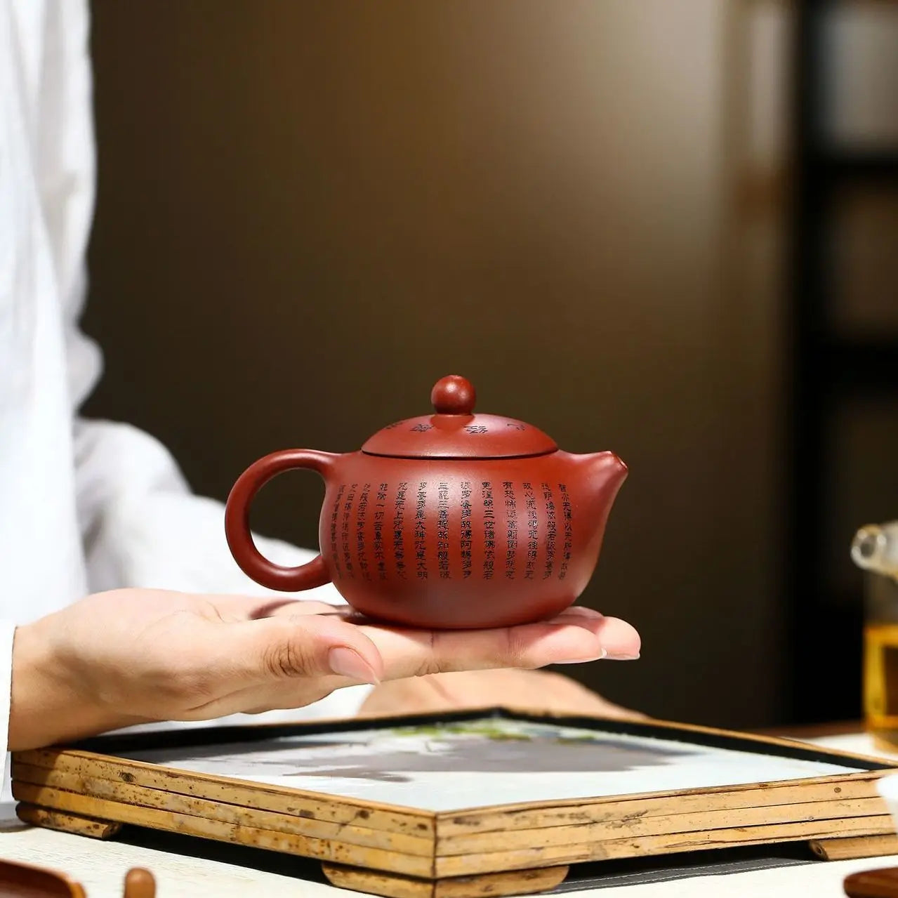 Yixing Purple Clay Tea Pot Home Dahongpao Customized Teaware Handmade Xishi Teapot Kettle Tea Drinkware 200ml