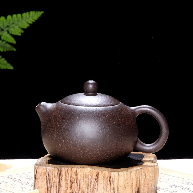 Yixing Purple Clay Teapot Chinese Famous Handmade 200ml Xishi Tea Pot Authentic Zisha Tea Set Kung Fu Teaware Kettle
