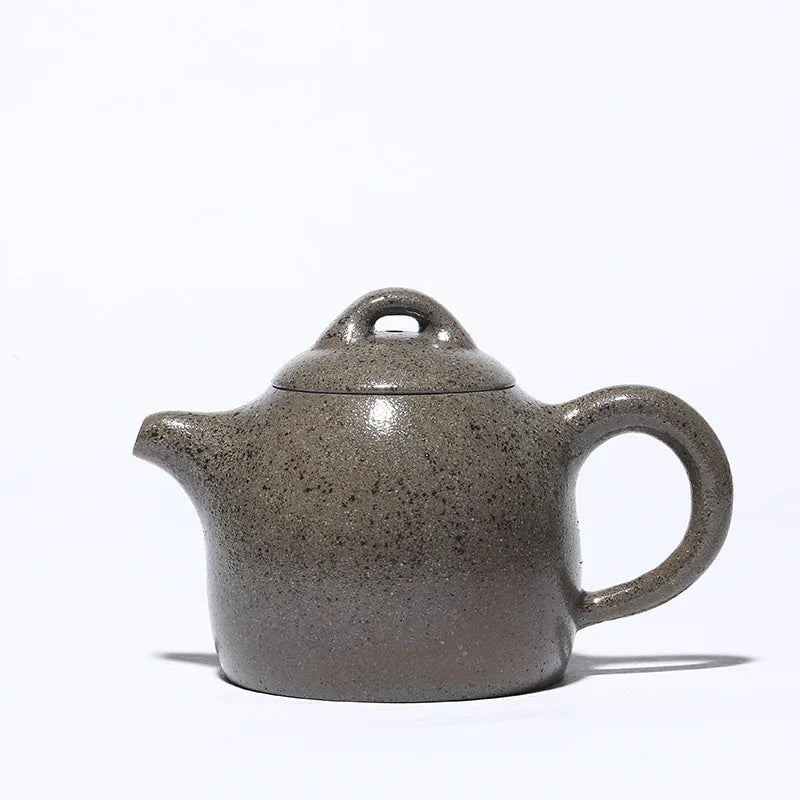 Yixing Purple Clay Teapot Pure Handmade Teapot Famous Firewood Kiln Change Raw Ore Old Segment Mud Qin Quan Teapot Tea Set
