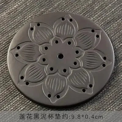 Yixing Purple Sand Pot Pad, Tea Set Accessories, Tea Cup Pad, Tea Cup Holder, Purple Sand, Dry Foam Table, Tea Trays