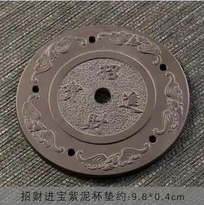 Yixing Purple Sand Pot Pad, Tea Set Accessories, Tea Cup Pad, Tea Cup Holder, Purple Sand, Dry Foam Table, Tea Trays