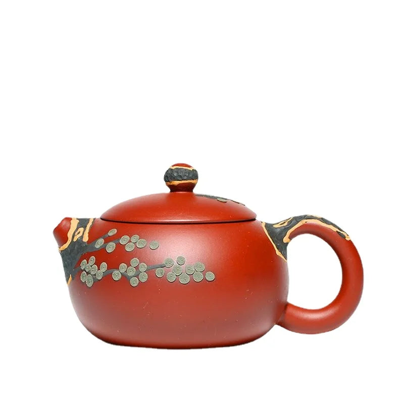 Yixing Tea Pot Teapot Tea Pot Filter Handmade Purple Clay Teaware Customized Gifts Drinkware Set