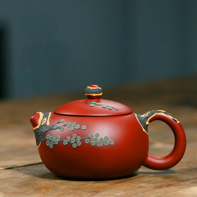 Yixing Tea Pot Teapot Tea Pot Filter Handmade Purple Clay Teaware Customized Gifts Drinkware Set