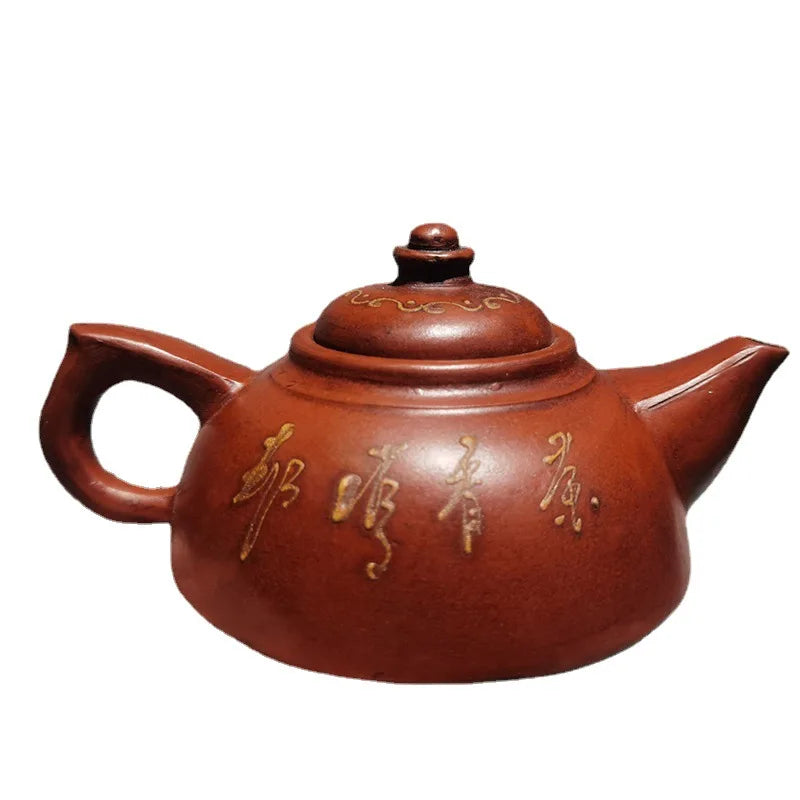 Yixing Teapot Tea Pot filter Pot Handmade Purple Clay Teaware customized Gifts Drinkware