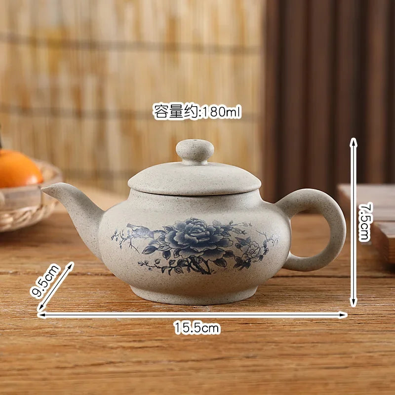 Yixing Xishi Tea Kettle Ceramic Teaware 180ml Tea Pots Home Decor Teapots Set Tea Accessories Chinese Kung Fu Teapot