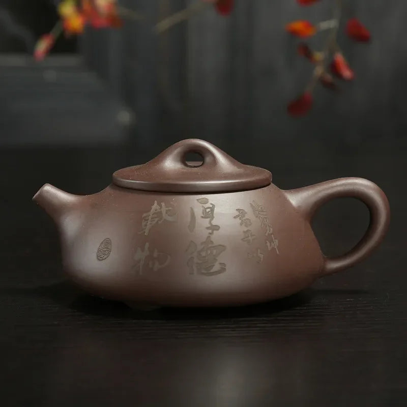Yixing Zisha Teapot Authentic Tea Kettles Chinese Handmade Purple Clay Teapots Tea Infuser Gongfu TeawareTea Set