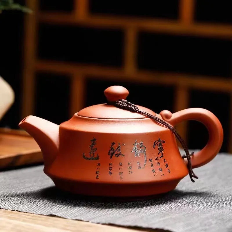 Yixing Zisha Teapot Chinese Handmade Teaware Tea Pots Home Kung Fu Tea Sets Puple Clay Pots Tea Kettle Set