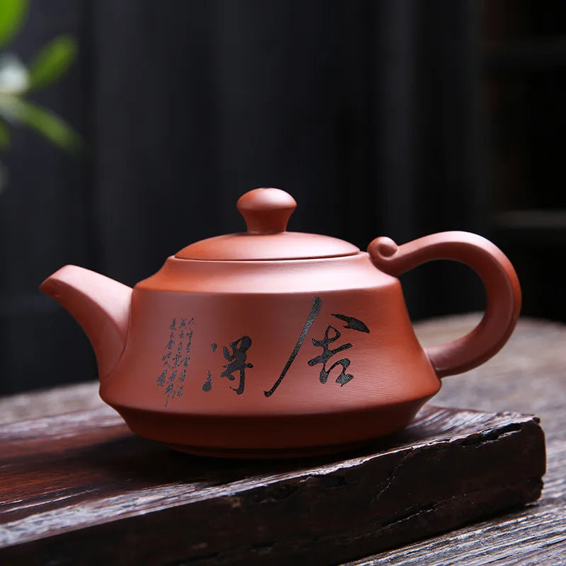 Yixing Zisha Teapot Chinese Handmade Teaware Tea Pots Home Kung Fu Tea Sets Puple Clay Pots Tea Kettle Set