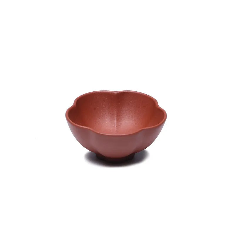 Zanghutianxia Purple Sand Kung Fu Tea Cup Master Cup Single Cup Flower Cup Tea Bowl Single Tea Cup Tea Cup Five Blessing Cup