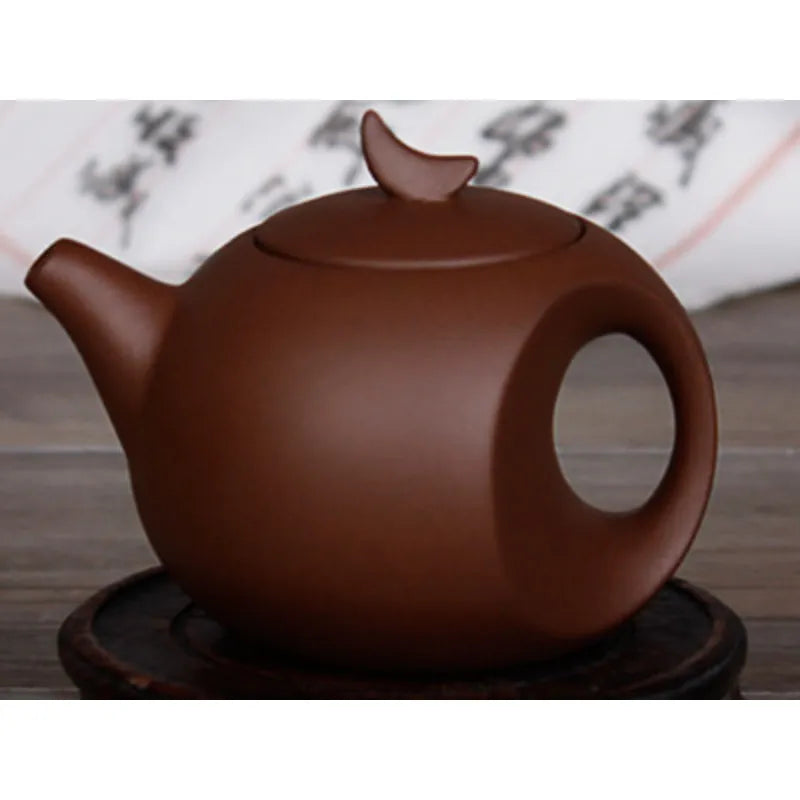 Portable Purple Clay Yixing Teapot, Traditional Chinese Tea Set, Oolong Tea Set, Travel Tea Set, 150ml