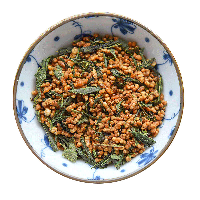 Genmaicha Brown Rice Tea • Traditional Japanese Blend • Toasted Rice Aroma • Nutty & Savory • Low Caffeine
