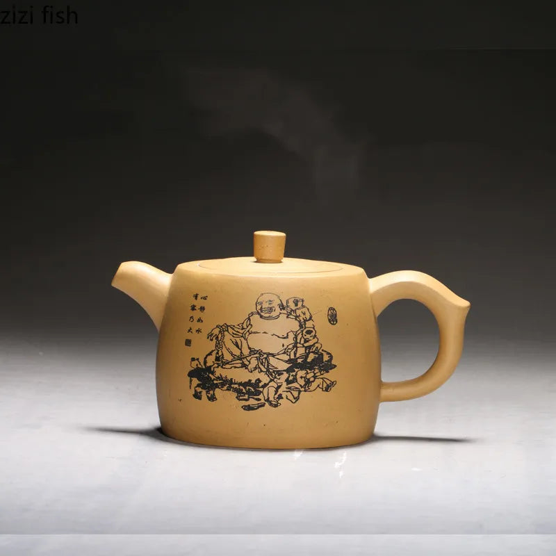 460ml 480ml Teapot Yixing Purple Clay Teapot Handmade Teapots Tea Maker Tea Pot Tea Kettle Tea Making Tools Home Teaware Kettle