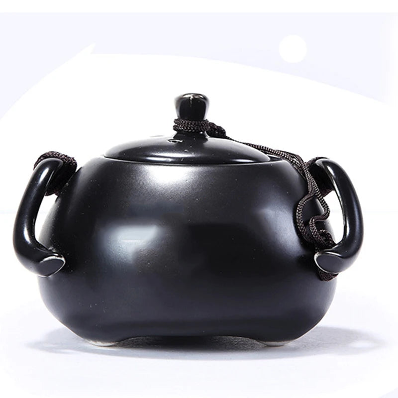 ceramic teapot kettle gaiwan tea cup for puer chinese tea pot portable tea set with travel bag Free shipping