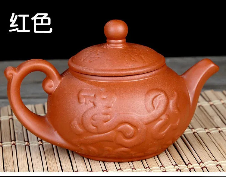 Yixing Teapot Tea Pot 300ml Big Capacity Purple Clay Tea Set Kettle Kung Fu Teapot Chinese Tea Ceremony 240315