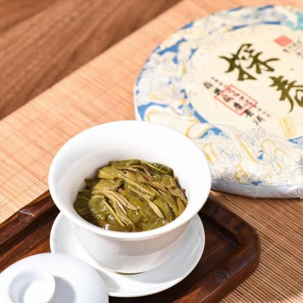 357 GM Tanchun Pu-erh Raw Tea Cake Yunnan Sheng Pu-erh Tea Dingxing Pu-erh Tea