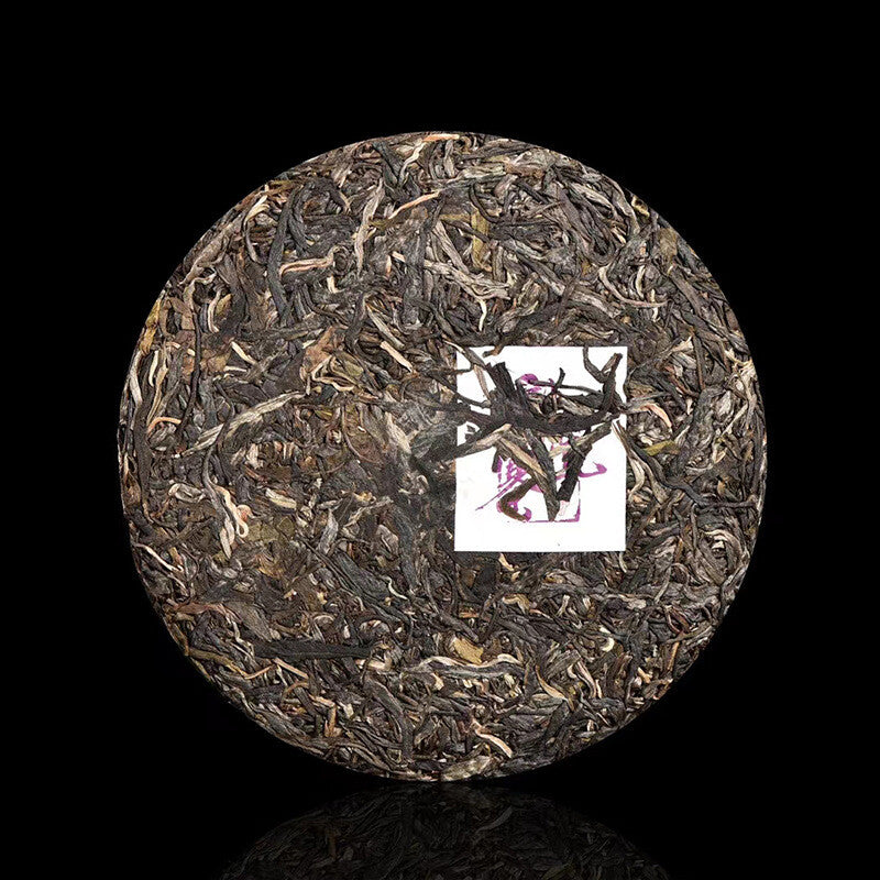 357g/12.59oz Tea Pu-erh Cake Tea Scraping Zhai Pu-erh Raw Tea Cake