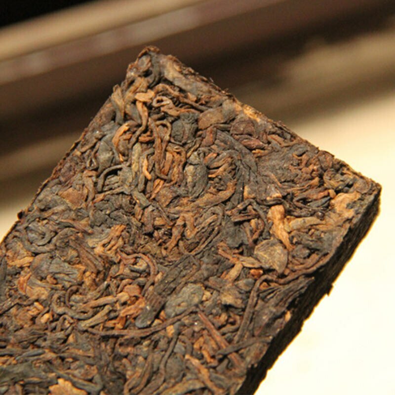 55g Yunnan Ripe Puerh Tea Gold Brick Year Organic Tea Healthy slimming tea