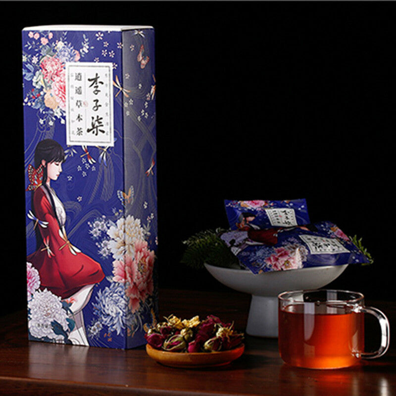 Xiaoyao Herbal Camellia Tea Chixiaodou Barley Rose Tea 9g*10 Chrysanthemum Tea