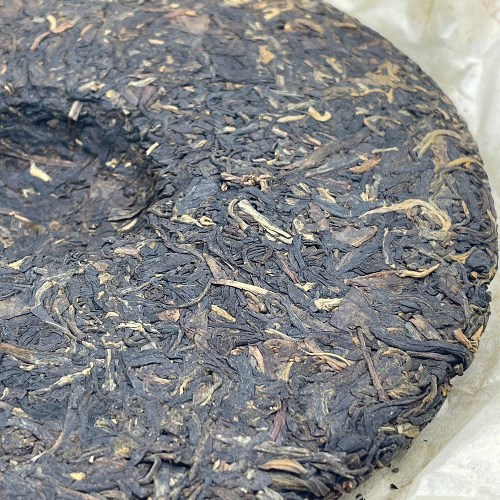 Pu'er tea, 2007, Jinzhong round tea, Jinzhong round tea, 357g, raw
