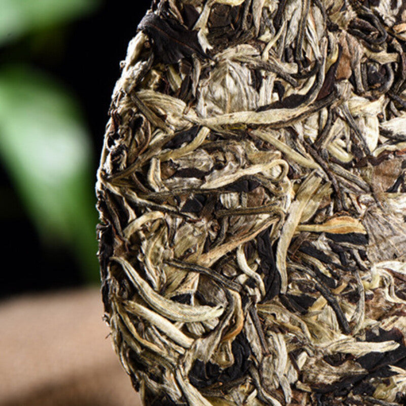 Puerh Tea Cake Green Tea Moonlight White Puerh Tea 357g Yunnan Big Bud-