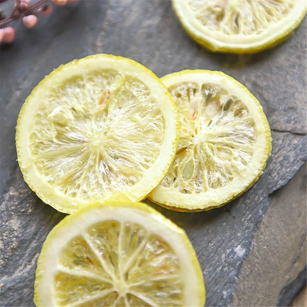 Healthy Tea Lemon Tea Lemon Slices Dried Fruit Tea Freshly Soaked Scented Tea