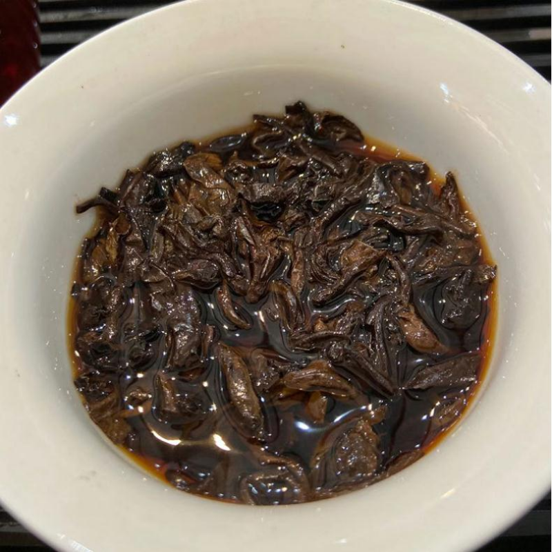 250g LaoBanZhang Pu'er Ripe Tea Brick Yunnan Puerh Tea Cooked Pu-erh Tea Benefit