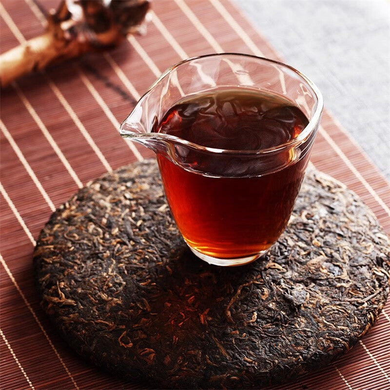 357g YUAN Yunnan Menghai Tea Factory Dayi TAETEA Ripe Shu Pu Er Puer Tea