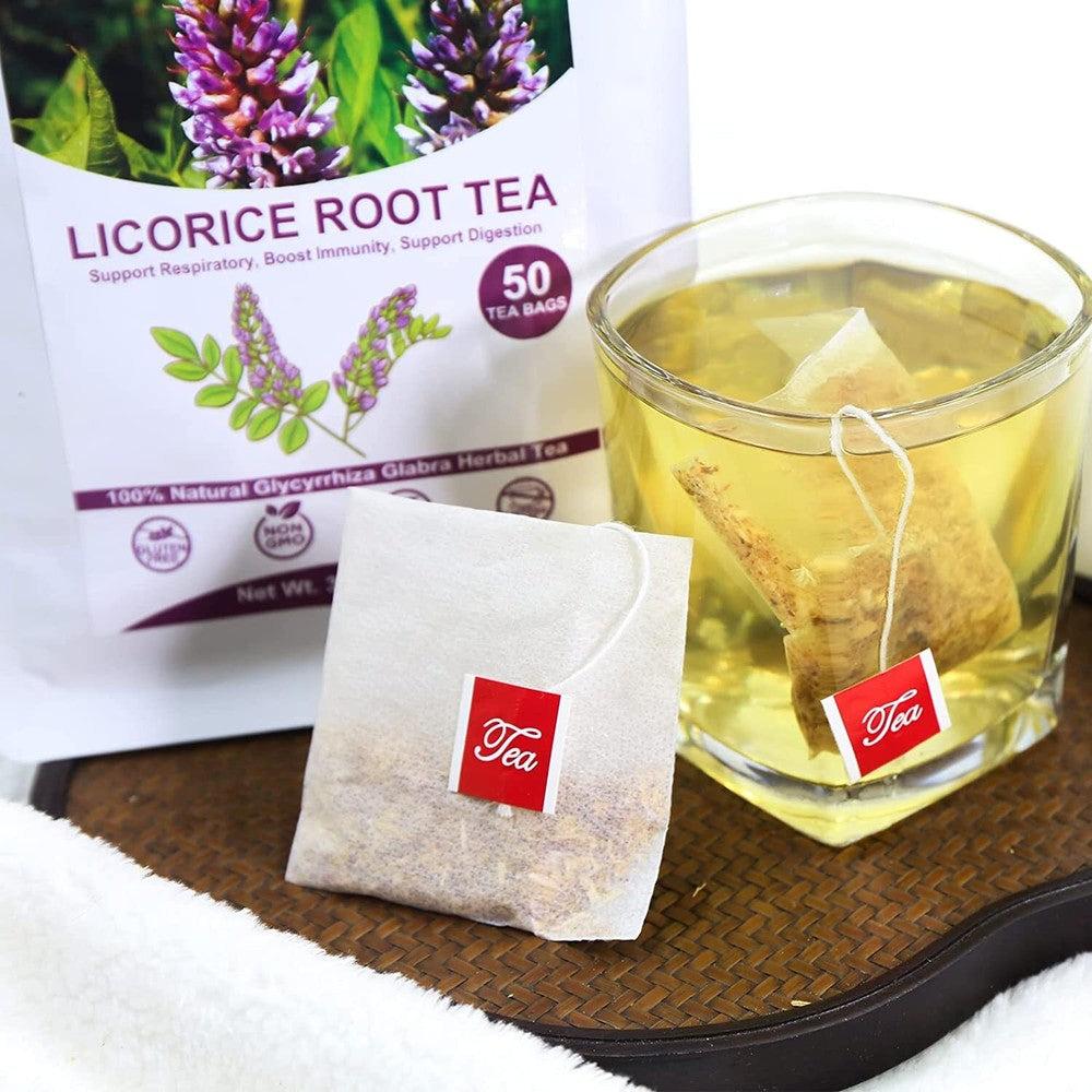 2024 TEARELAE Licorice Root Tea 2g x 50 Count Pure Natural Herbal Tea Bag