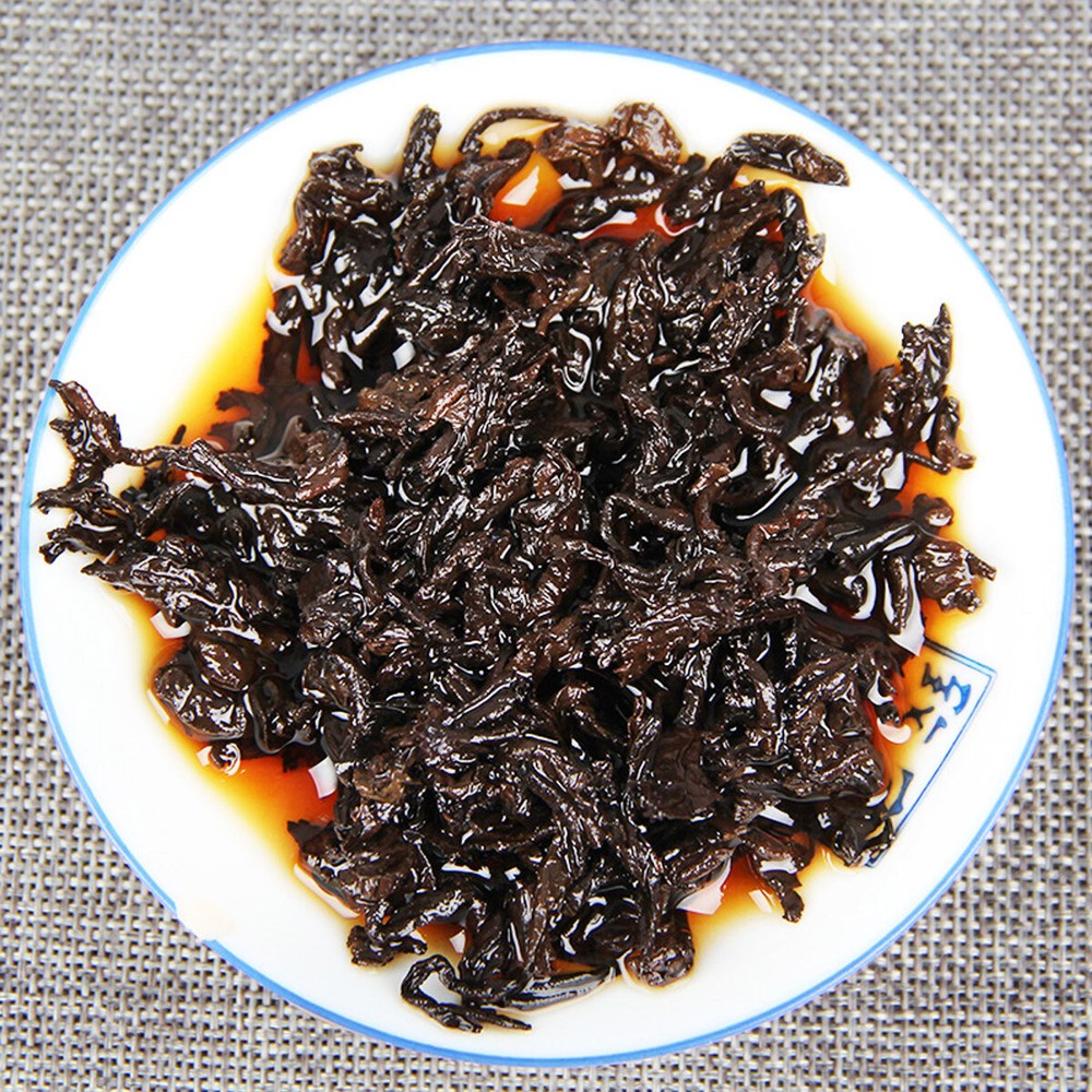 200g Premium Cooked Puerh Tea Cake Ripe Tea Black Pu er Tea Yunnan Old Tree Tea