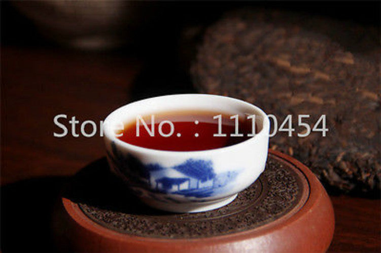 Pu-erh Tea 357g Yunnan Dayi Ripe Puer Tea Puerh Tea Cake Ancient Black Tea