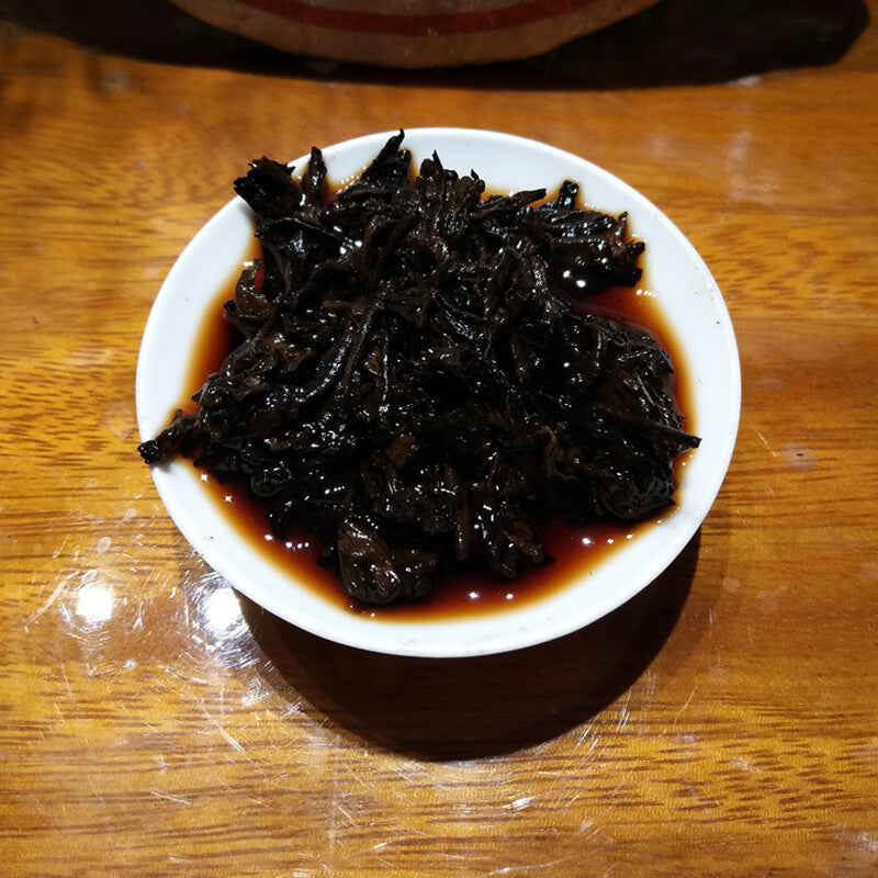 250g Puerh Tea Puer Tea Brick Ripe Pu'er Puer Menghai Old Shu Tea Yunnan