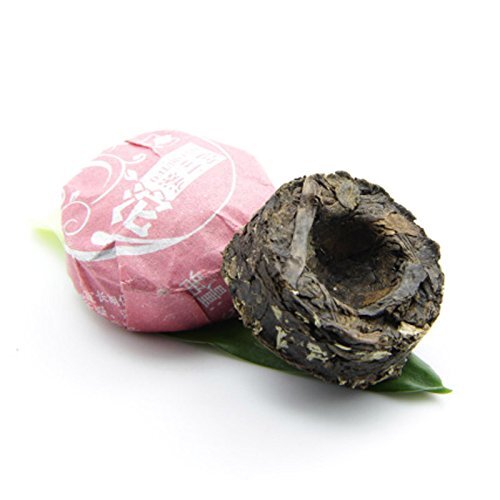 40 Lotus Leaf Flavoured Puerh Tea - Ripe Mini Tuo Tea - Yunnan Puerh Tea