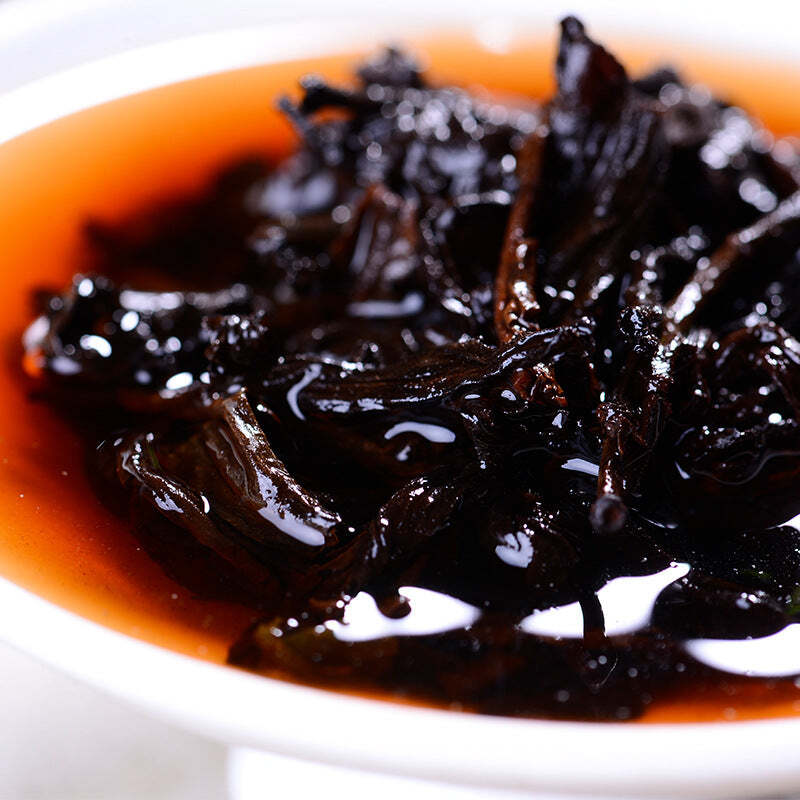 200g Yunnan Pu'er Ripe Tea Chunmu Pu-erh Cooked Tea Cake Chinese Aged Puerh Tea