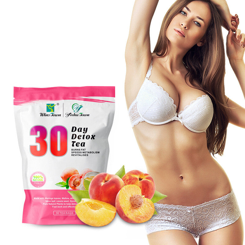 30 Day Detox Tea Fruit Fat Loss Tea Slimming Tea Peach Tea 90g