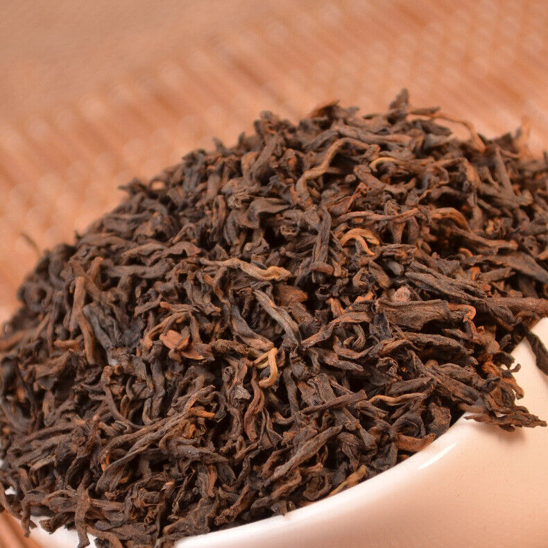 YunNan MengHai Puer Ripe Tea Bulk Tea Cooked Pu 'er Tea-