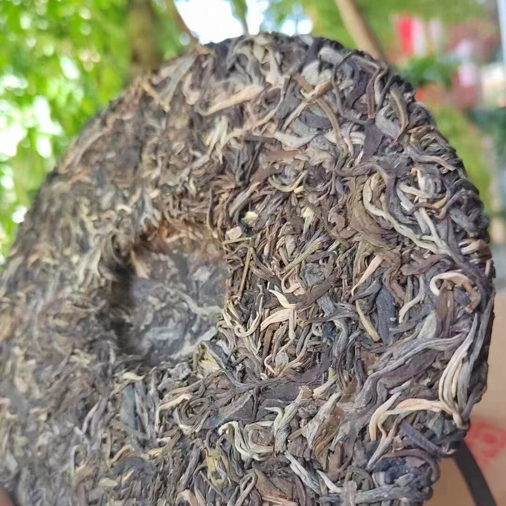 357g Yunnan Raw Pu'er Tea Cake 2022 Bingdao Big Tree Puerh Raw Tea Pu-erh Tea