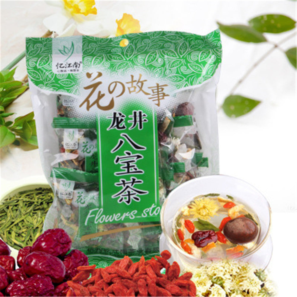 Red Date Longan Long Jing Tea Eight Treasure Tea 120g Ba Bao Cha Herbal Tea