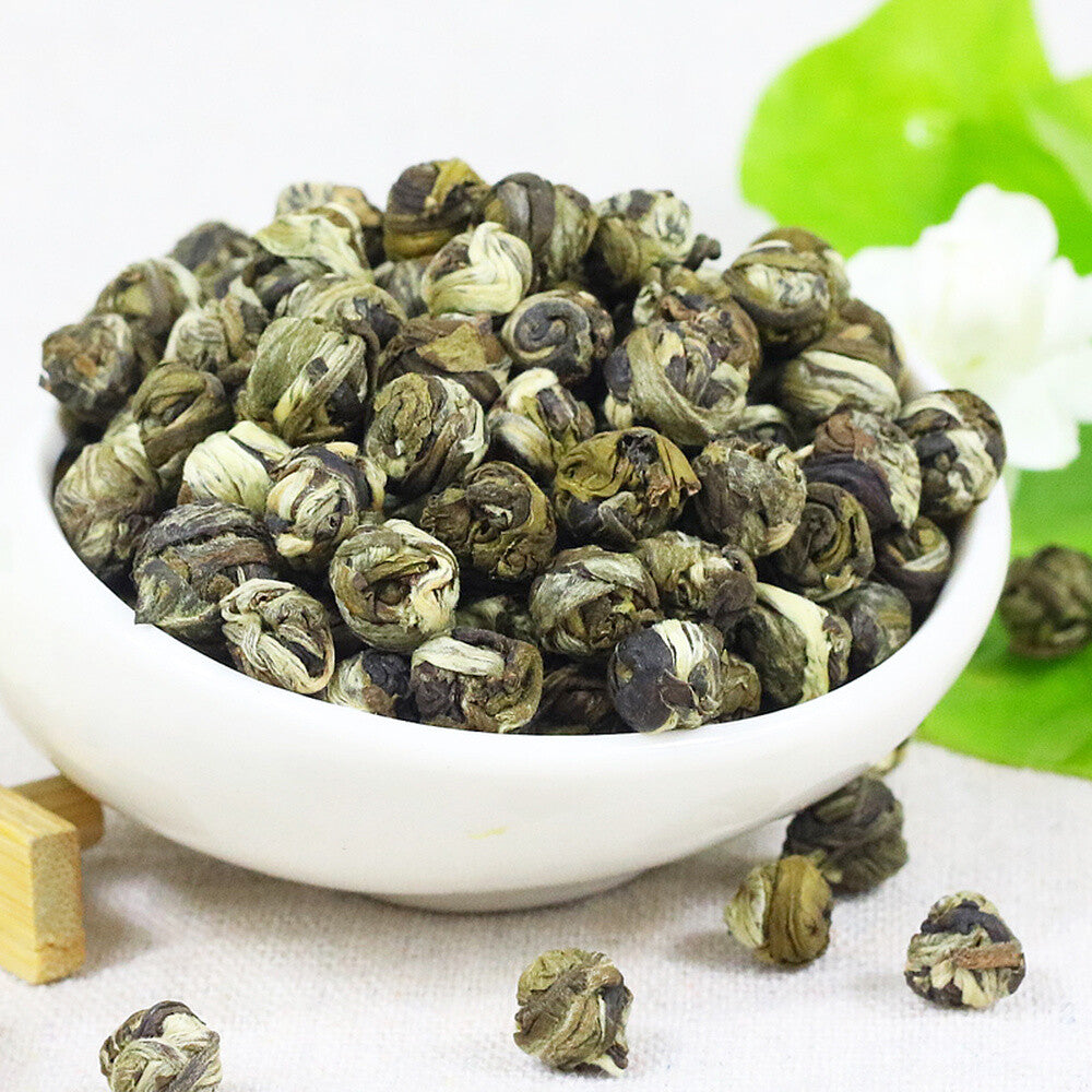 Premuim Green Tea Jasmine Beads Tea Jasmine Dragon Ball Beads Flower Tea 250g-