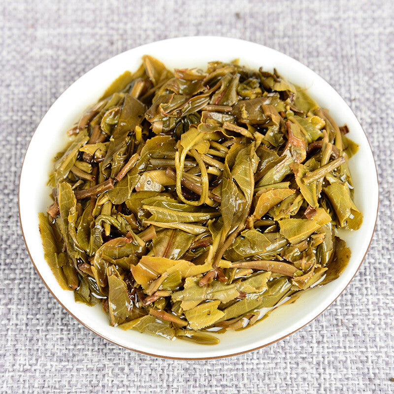 200g Pu'er Seven Seed Cake Tea High Pole Raw Tea Cake Early Spring Tea