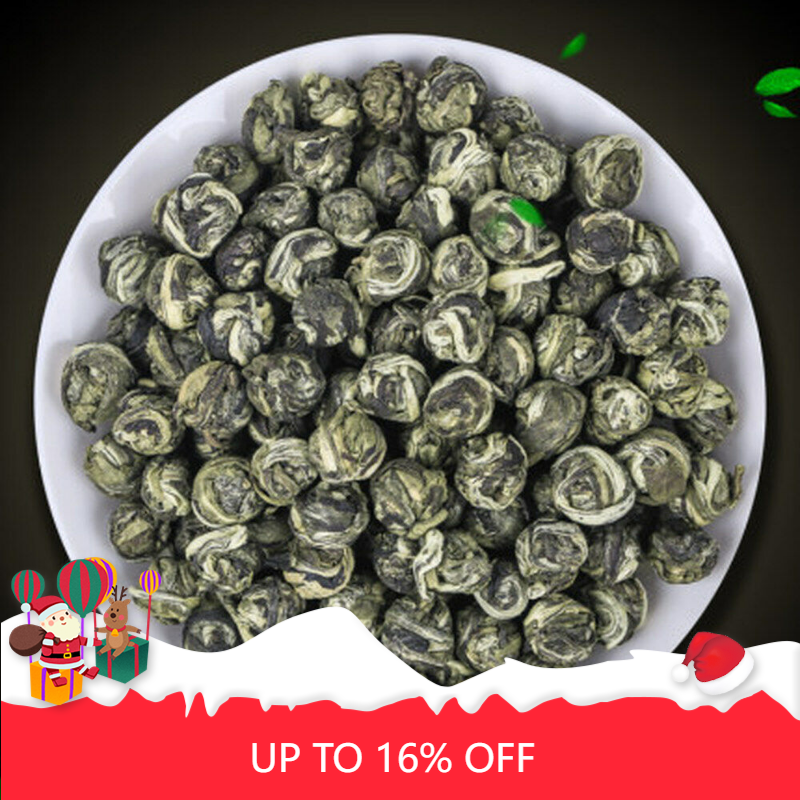 Green Tea New 250g/8.8oz Jasmine Dragon Ball Pearl Flower Tea Jasmine Pearl Tea
